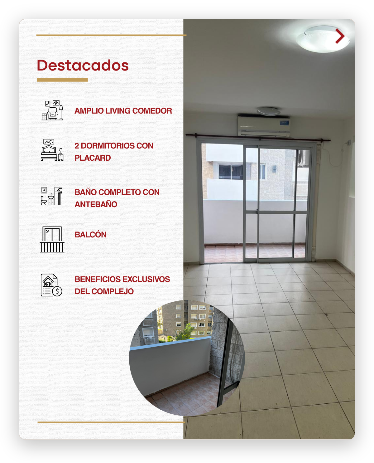 Pieza de ficha de propiedad, ubicación