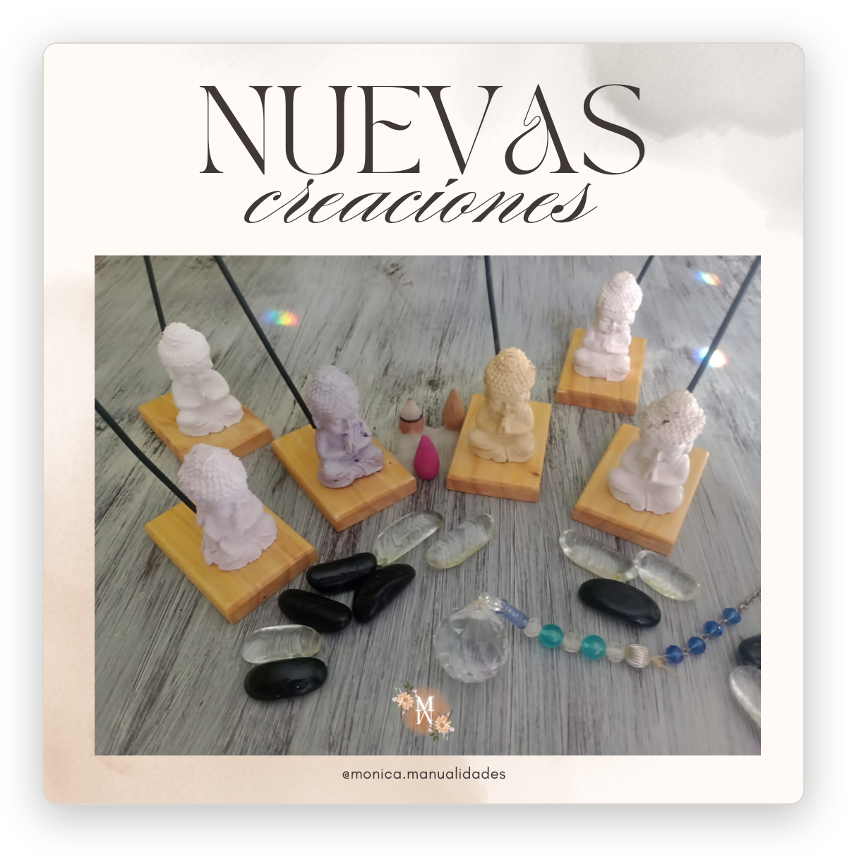 Pieza de nuevas creaciones, buditas