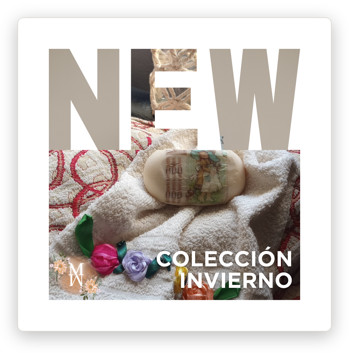 Pieza de set de baño colección invierno