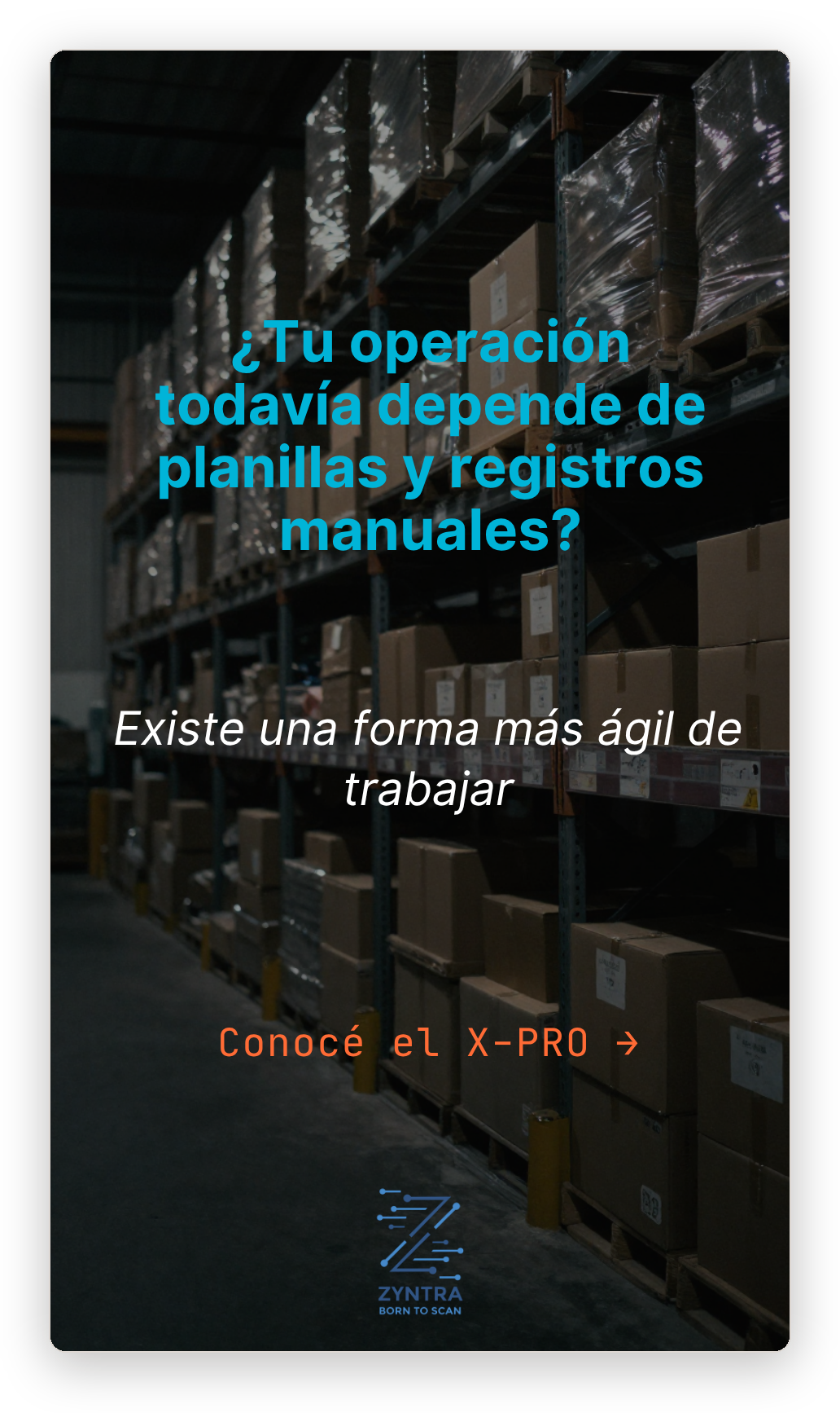 Pieza de story de captación B2B